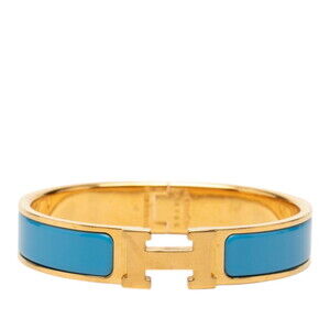 HERMES Blue Charm Bracelet